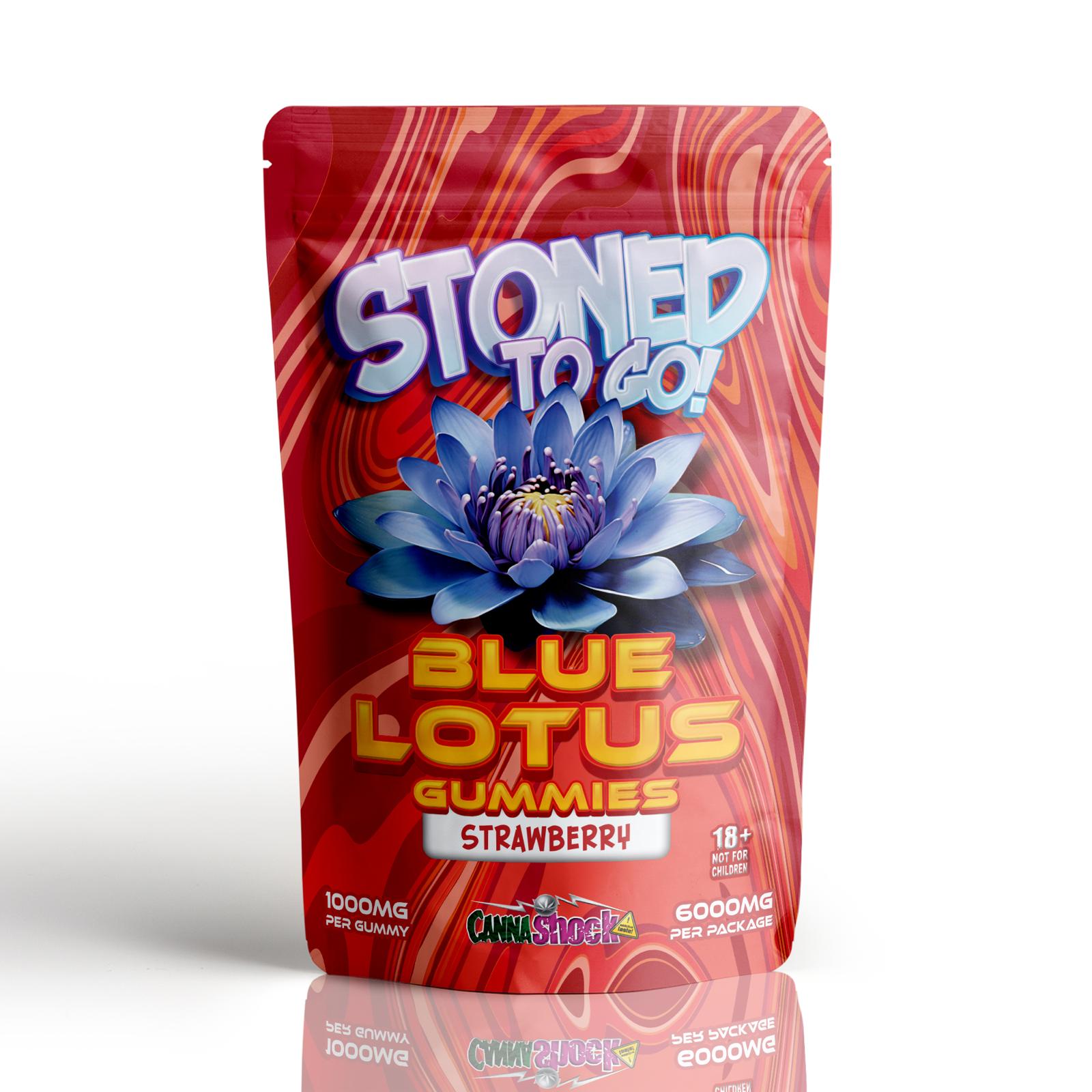 Blue Lotus Gummy Strawberry (6 pcs)