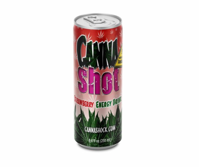Cannashot Energy Drink Strawberry