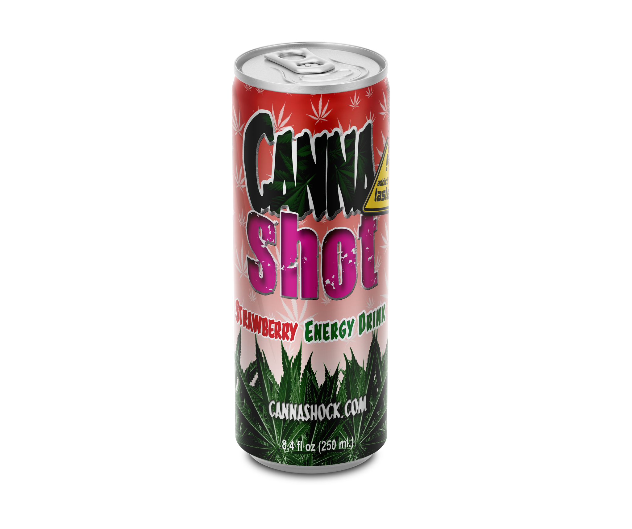 Cannashot Energy Drink Strawberry