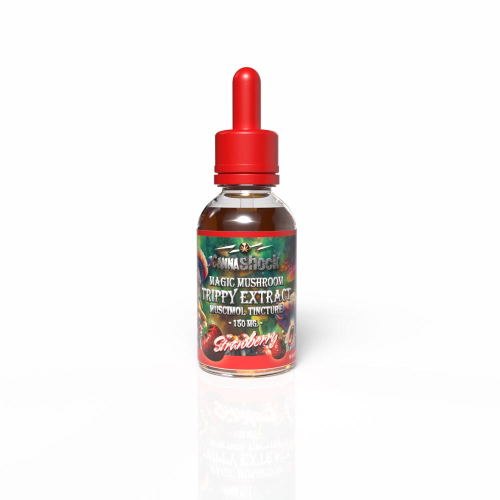 Muscimol Trippy Mushroom Extract Strawberry 150mg