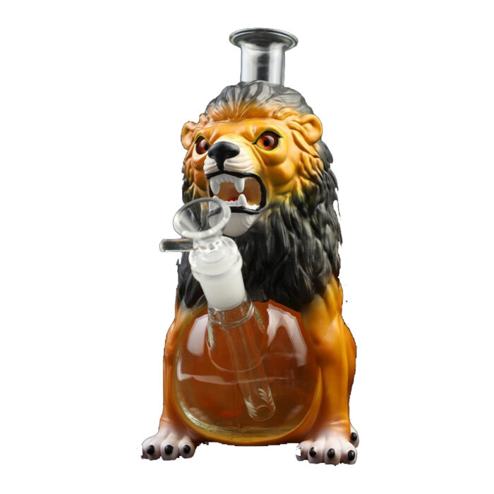 Lion Silicone Bong