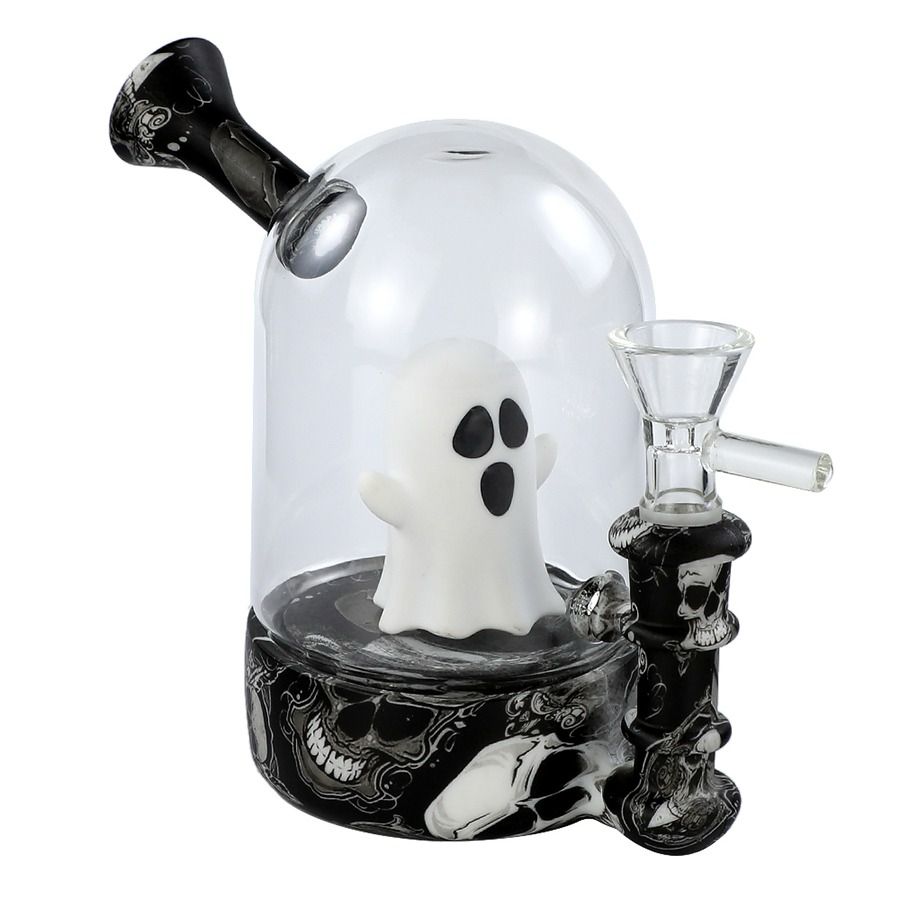 Waterwheel Silicone & Glass Water Pipe