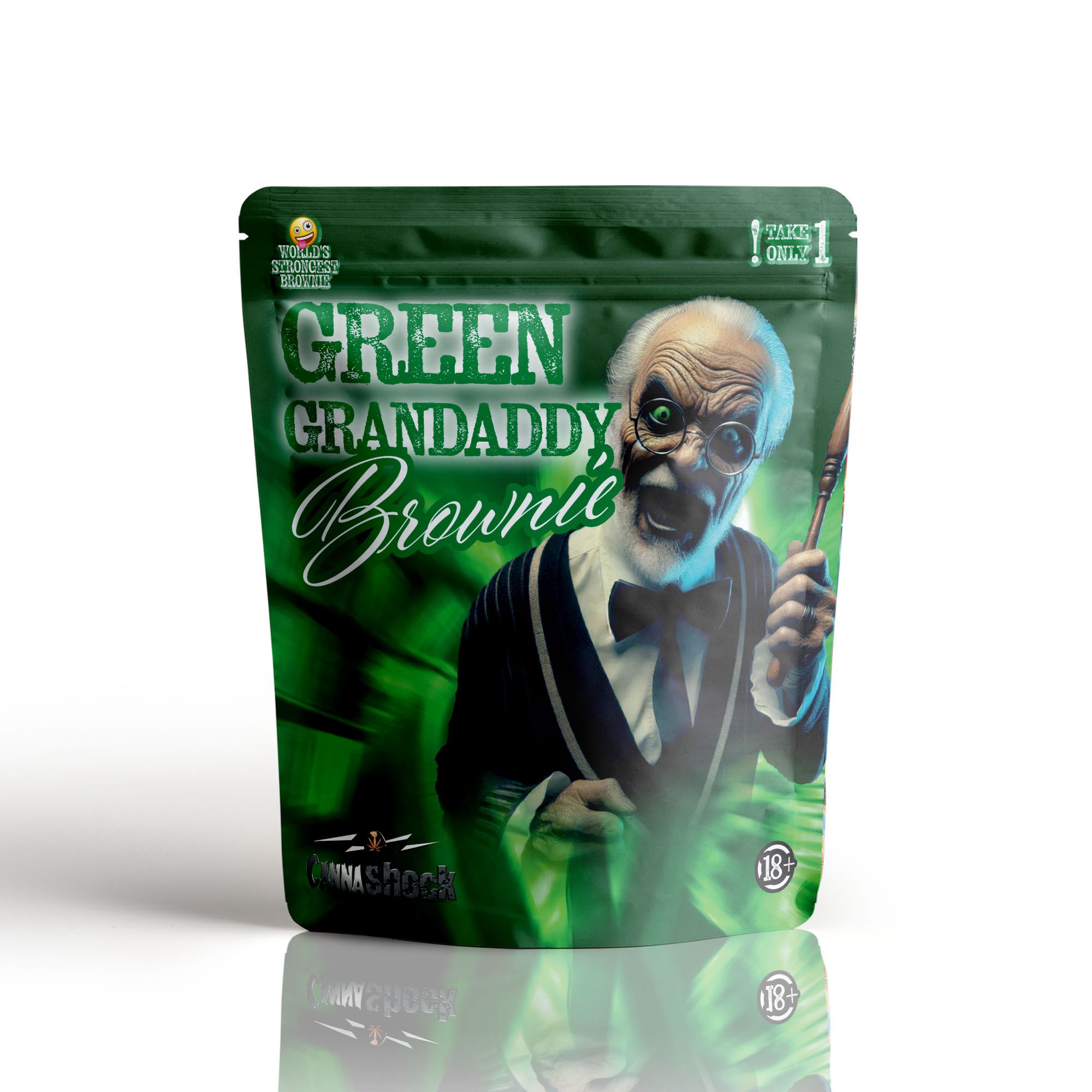 Green Daddy Cannabis Brownie