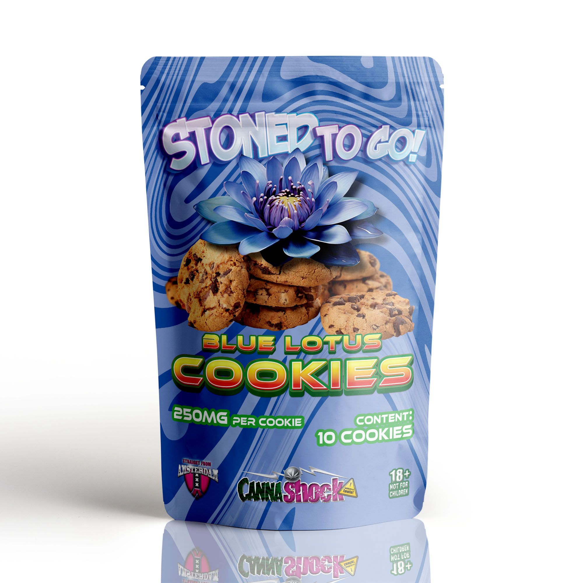Blue Lotus Cookie 2500mg 10 pcs