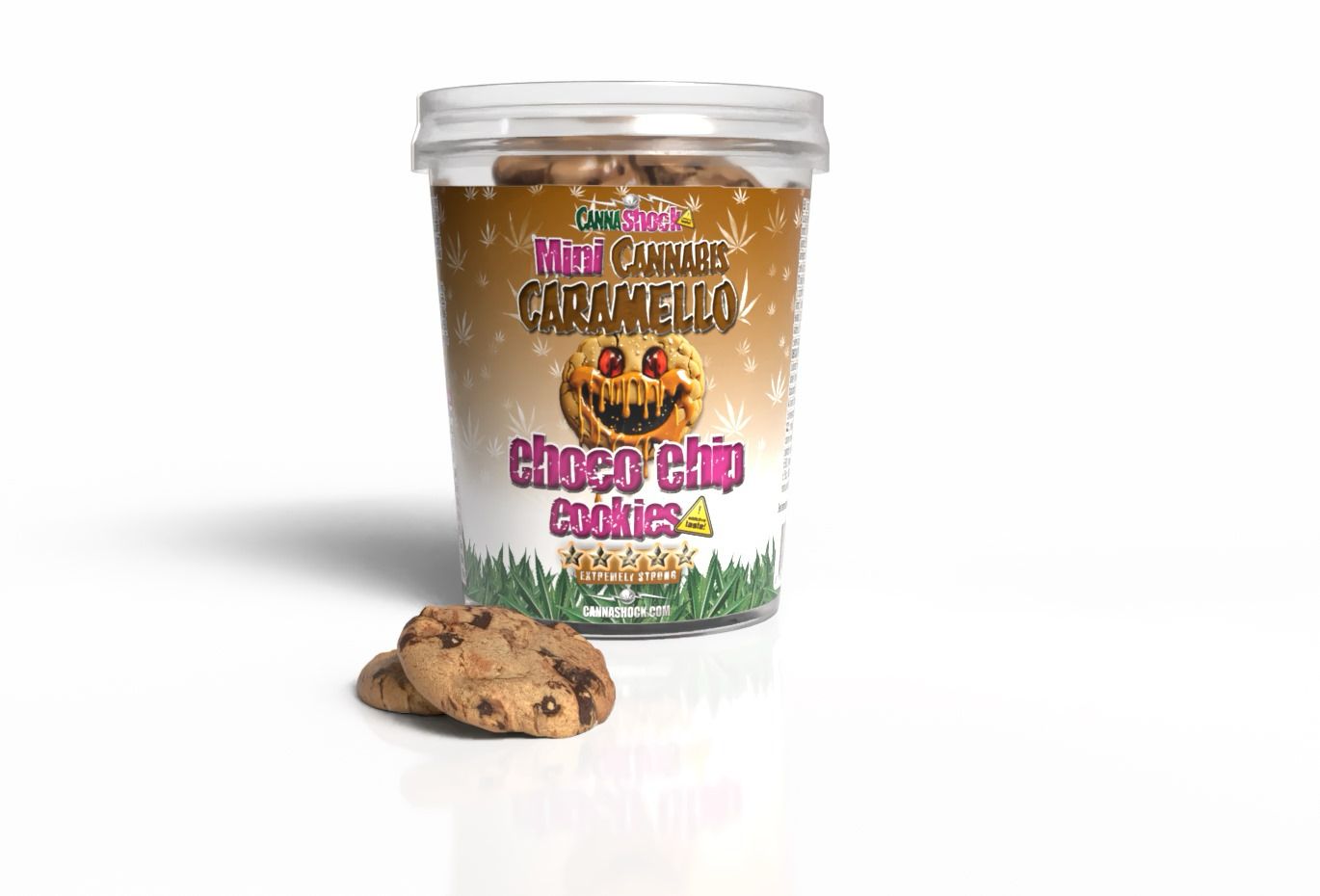 Cannabis Mini Coconut Chip Cookies (Extreme Strong) 150g