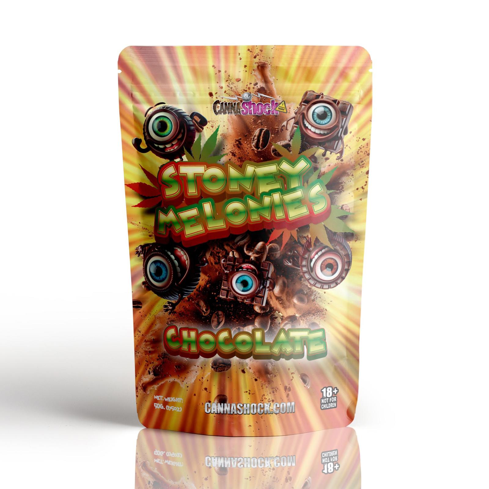 Stoney Melonies Cannabis Milk Chocolate 350mg (Strong)