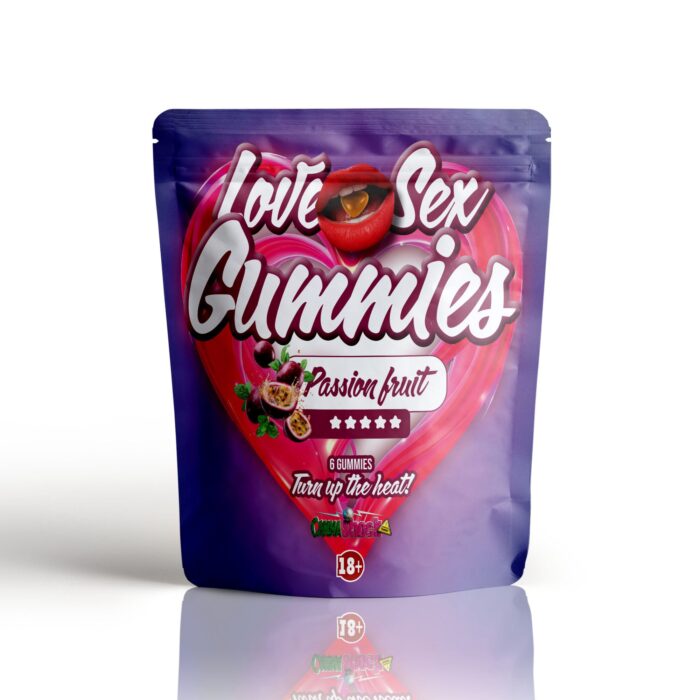 Love Sex Gummies Passion Fruit Libido Boost (6 Gummies Per Pouch)