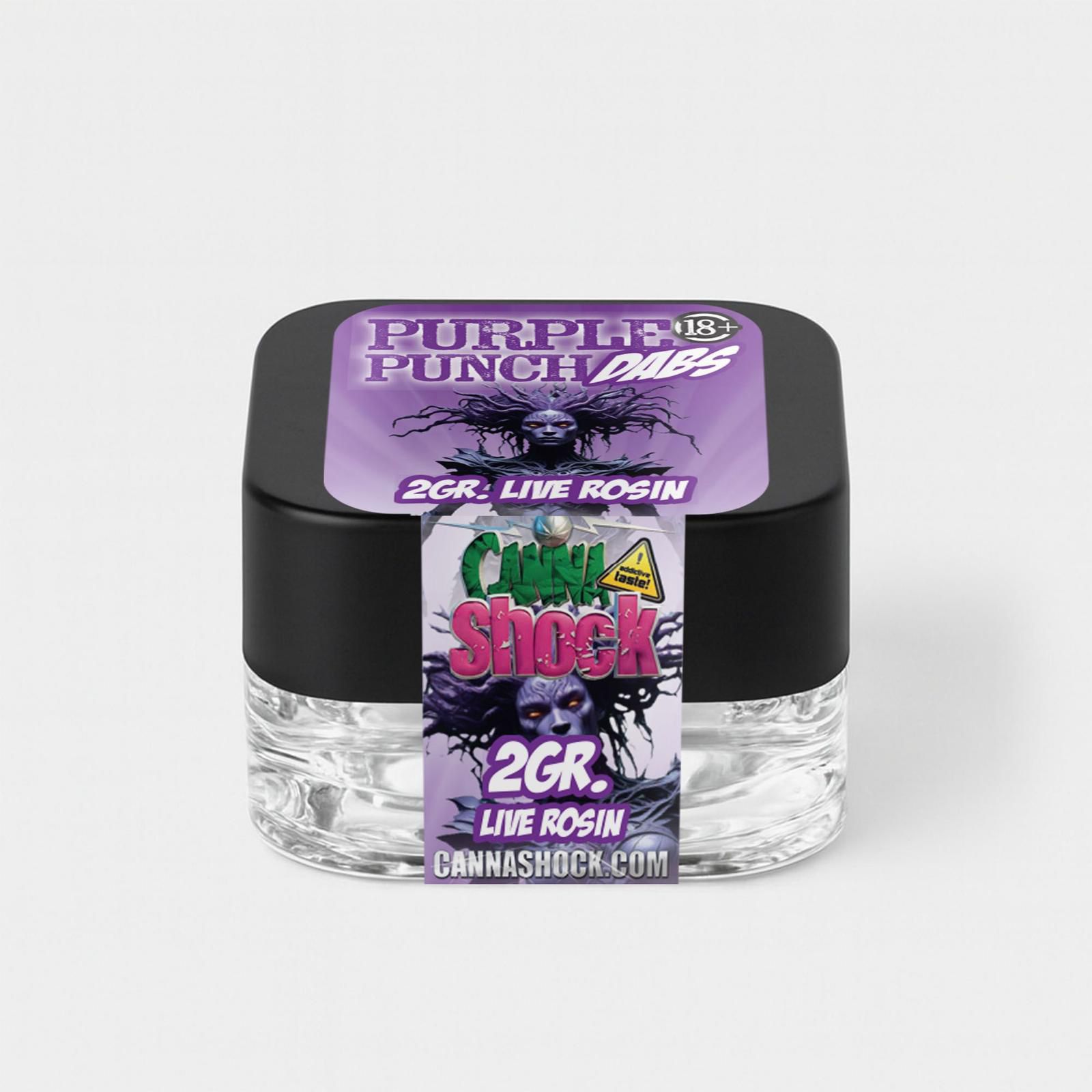 Purple Punch Dabs 2g Live Rosin