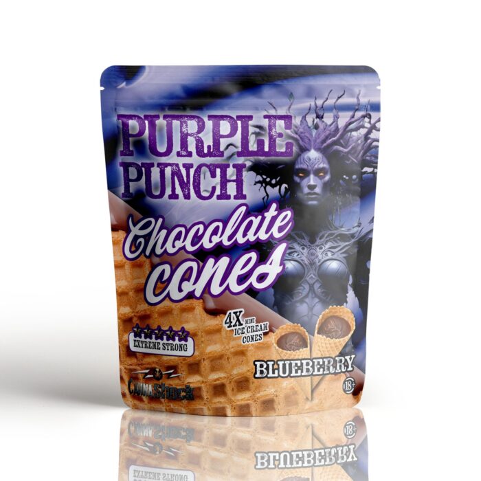 Purple Punch Chocolate Cones Blueberry X Cannabis Aroma