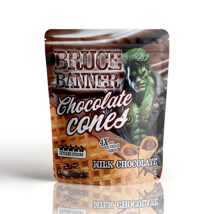 Bruce Banner Chocolate Cones De Kracht Van Chocolade & Cannabis