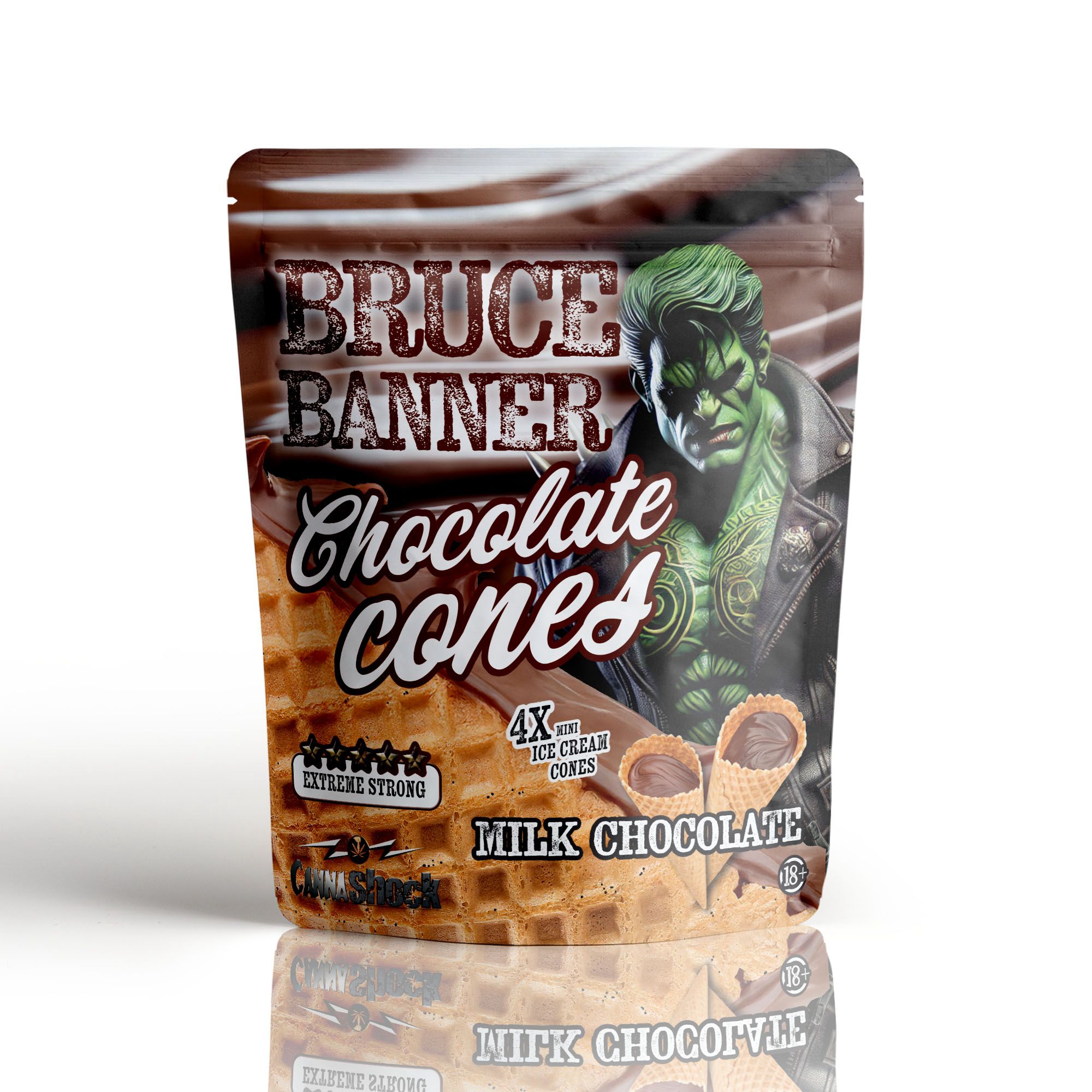 Bruce Banner Chocolate Cones De Kracht Van Chocolade & Cannabis
