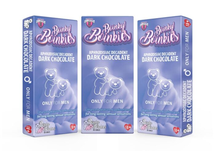 Boinky Boinkies Aphrodisiac Decadent Dark Chocolate Bar (Man)